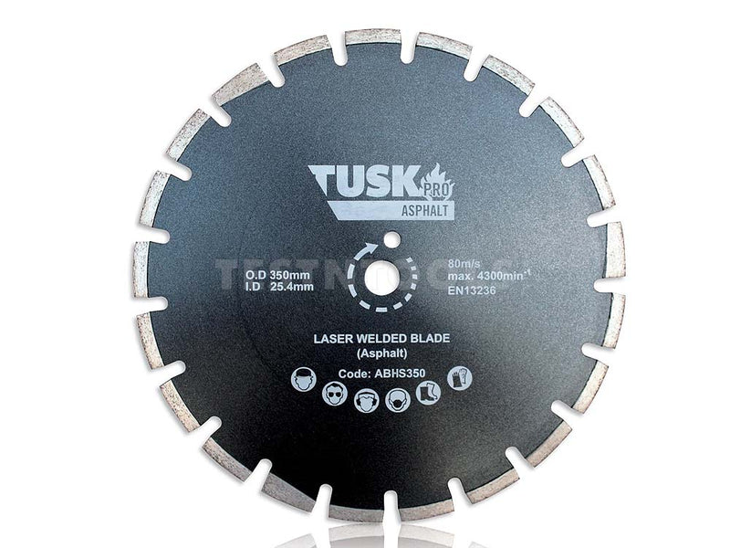 Tusk Asphalt Hand Saw Blade 410mm ABHS410