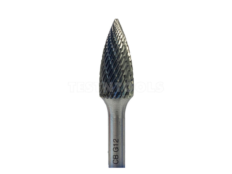 Tusk Carbide Burr 6mm x 6mm Point Tree CBG6