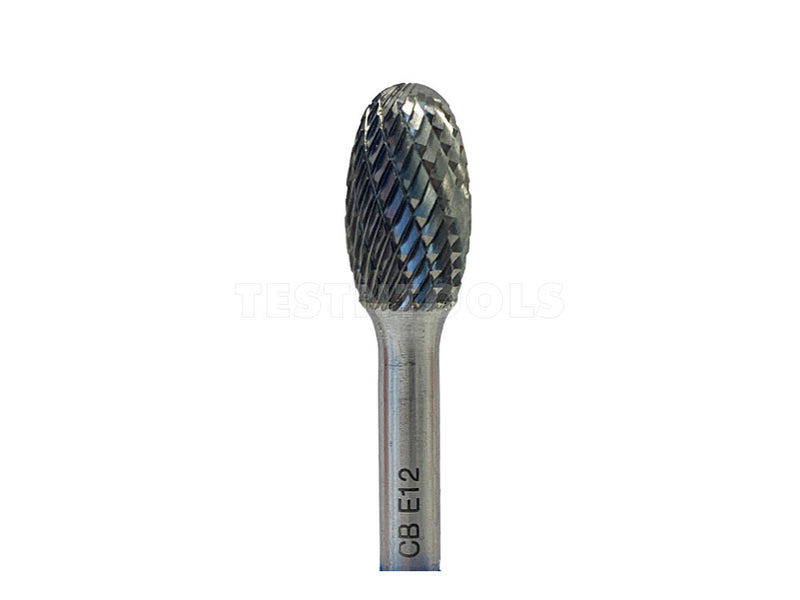 Tusk Carbide Burr 8mm x 6mm Oval CBE8