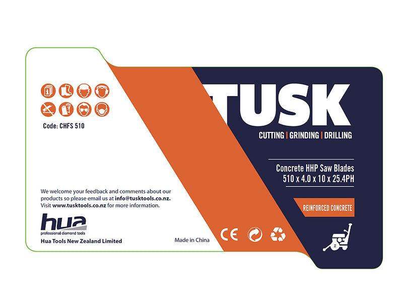 Tusk Concrete HHP Saw Blade 510mm CHFS510