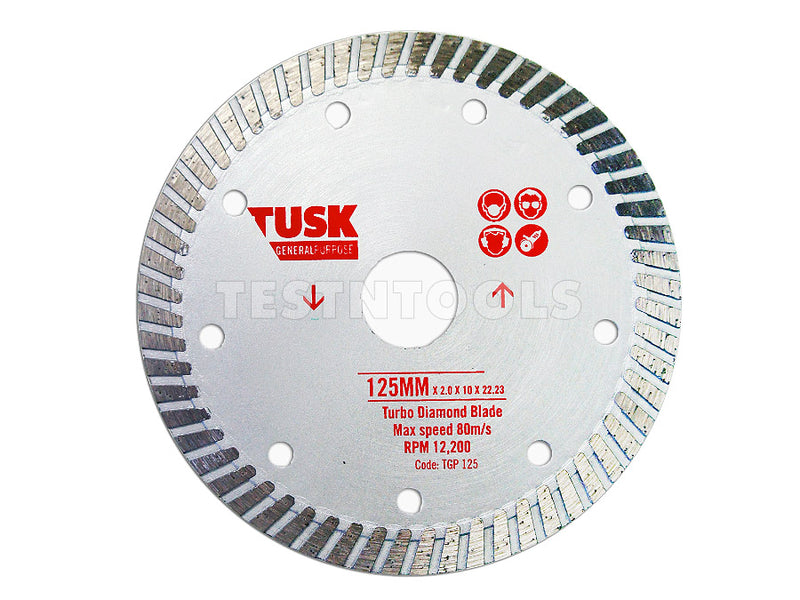 Tusk Diamond Blade General Purpose Turbo 180mm TGP180