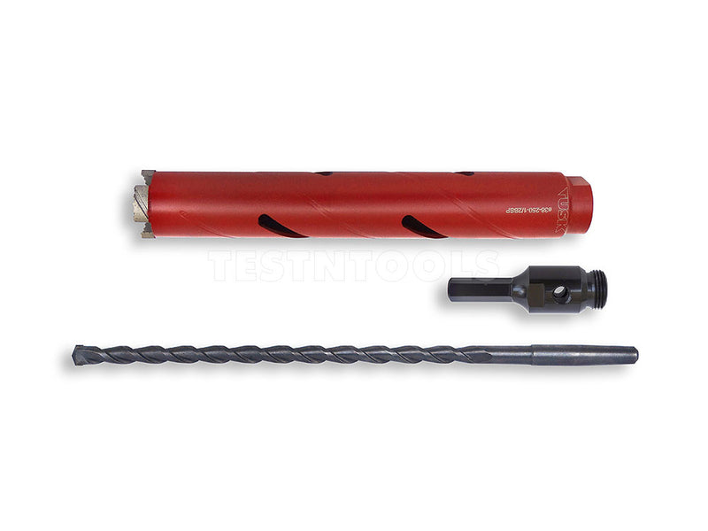 Tusk Diamond Dry Core Drill Set 38-127mm 5 Piece DCB5PK
