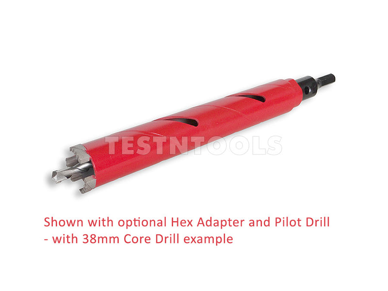 Tusk Diamond Dry Core Drill 250mm x 52mm DCB52