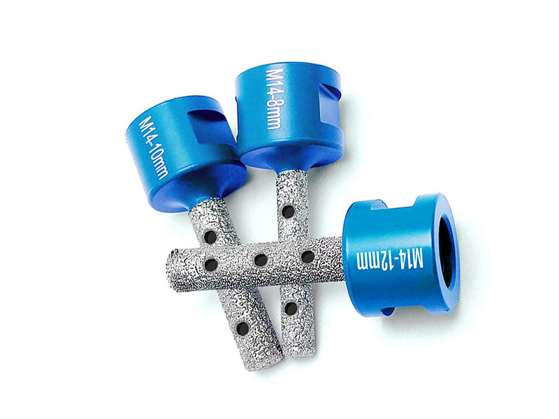 Tusk Diamond Finger Bit Set with 2 Adapter 8-12mm DCC3P