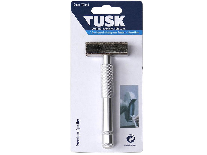 Tusk Diamond Grinding Wheel Dresser T Type 45mm x 13mm TDD45
