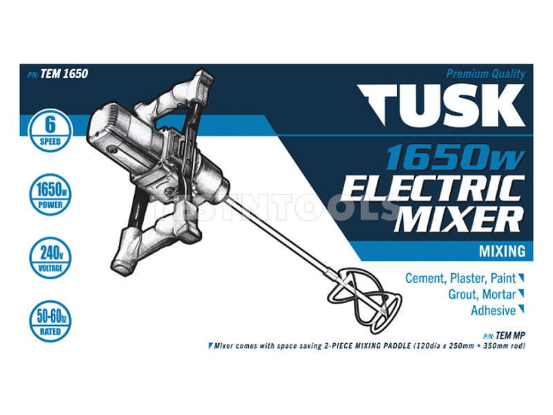 Tusk Electric Mixer 1650W TEM1650
