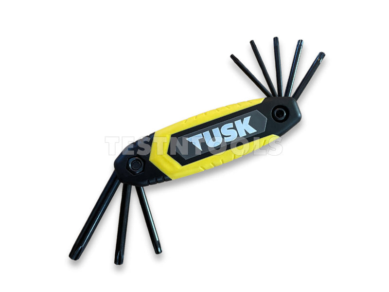 Tusk Folding Torx Key Set 8 Piece TKS8FT