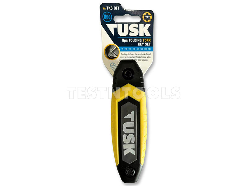 Tusk Folding Torx Key Set 8 Piece TKS8FT