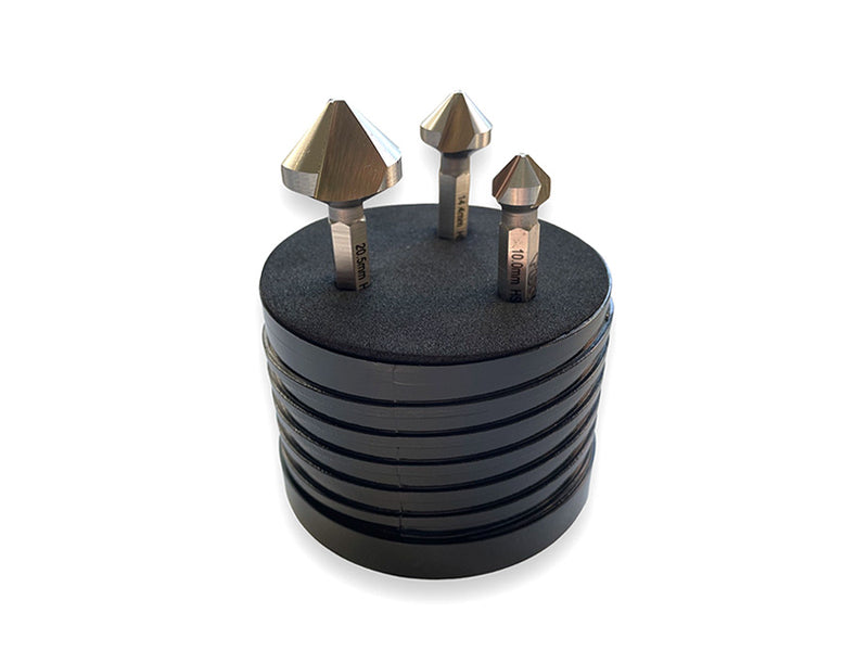 Tusk HSS Countersink Set 10mm - 20.5mm 3 Piece HCS3PS