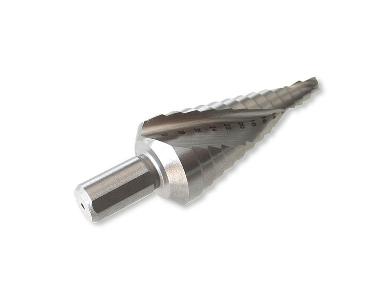Tusk HSS Step Drill Bit 6mm - 30mm Straight Shank HSD30S
