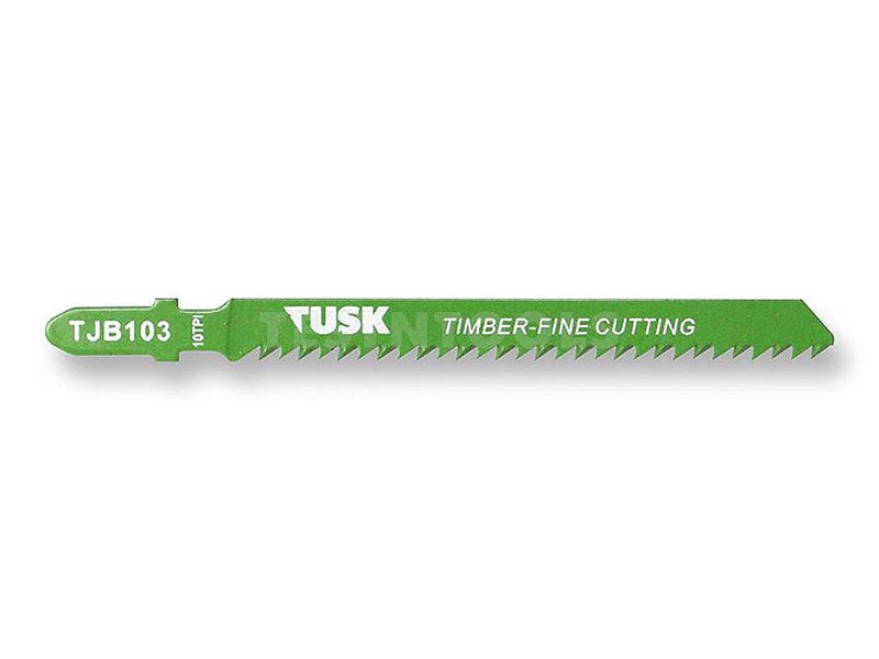 Tusk Jigsaw Blade for Timber 100mm 10TPI 2 Piece TJB103