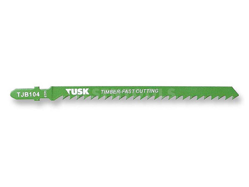 Tusk Jigsaw Blade for Timber 132mm 6TPI 2 Piece TJB104