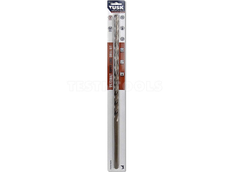 Tusk Metal Drill Bit HSS 12mm x 480mm SHSS12