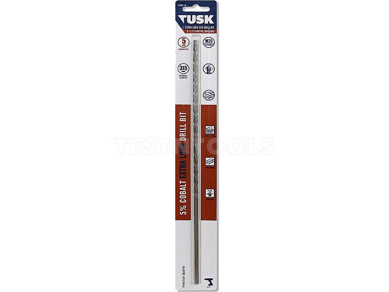 Tusk Metal Drill Bit HSS 6mm x 315mm EHSS6