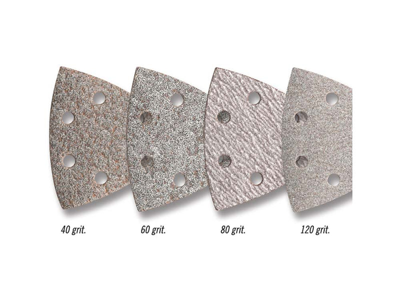 Tusk Multi-tool Sandpaper 93mm 80 Grit 10 Piece TMTA20