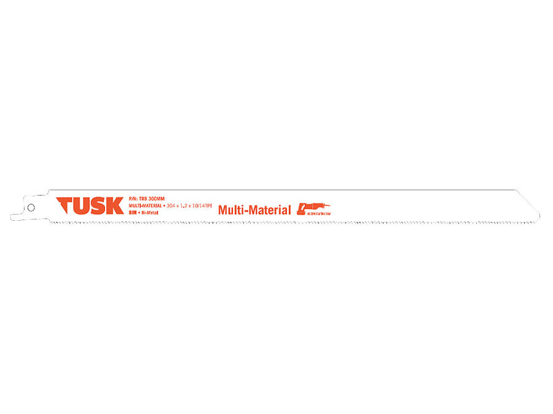 Tusk Sabre Saw Blade For Multi Material 300mm 5 Piece TRB300MM