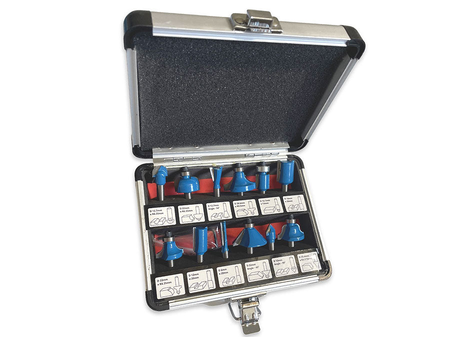 Tusk TCT Router Bits Set 1/4