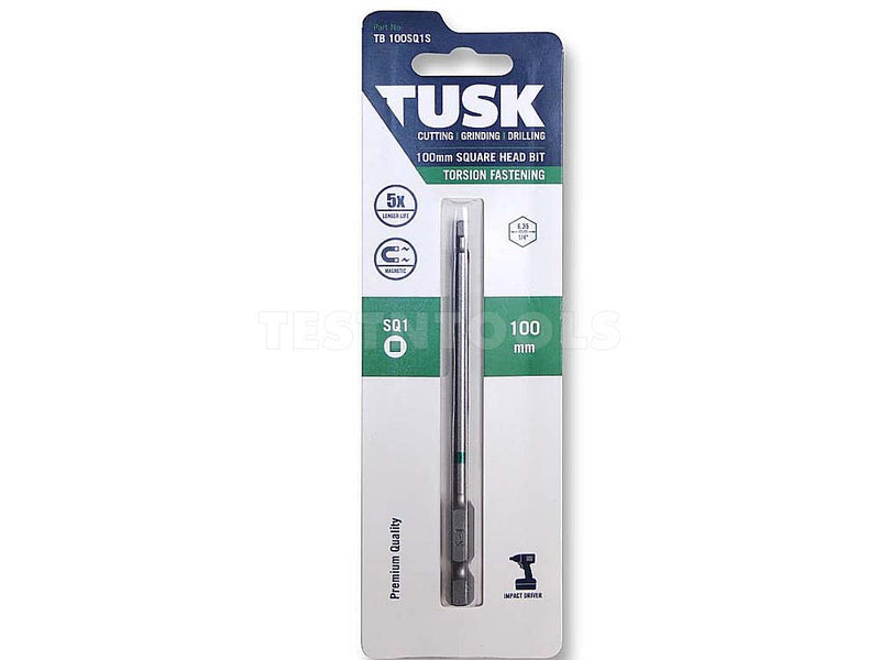 Tusk Torsion Bit 100mm x SQ1 TB100SQ1S