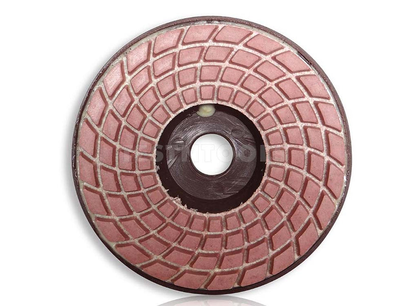 Tusk Wet/Dry Polishing Pad with Plastic Backer 100 Grit PPP100100