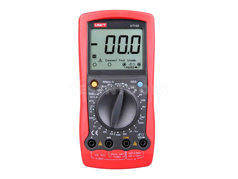 UNI-T Automotive Handheld Multimeter AC DC Voltmeter UT105