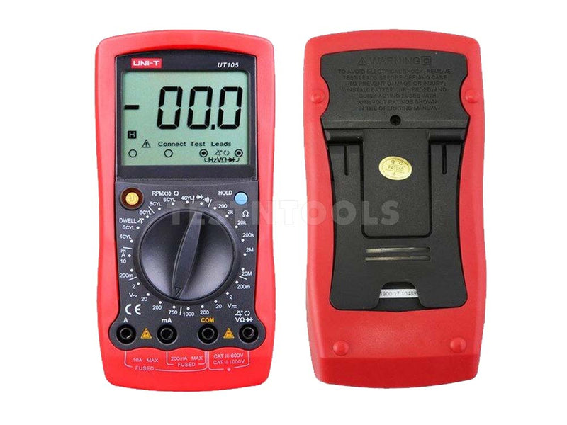 UNI-T Automotive Handheld Multimeter AC DC Voltmeter UT105