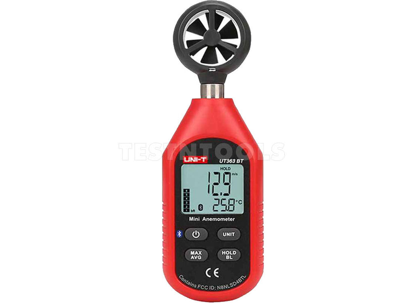 UNI-T Digital Mini Anemometer Wind Speed Meter UT363BT
