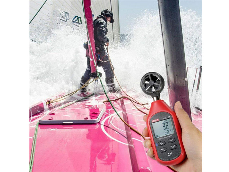 UNI-T Digital Mini Anemometer Wind Speed Meter UT363BT