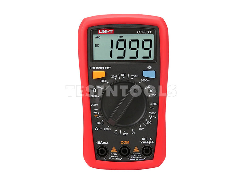 UNI-T Palm Size Multimeter AC/DC Voltage UT33B+