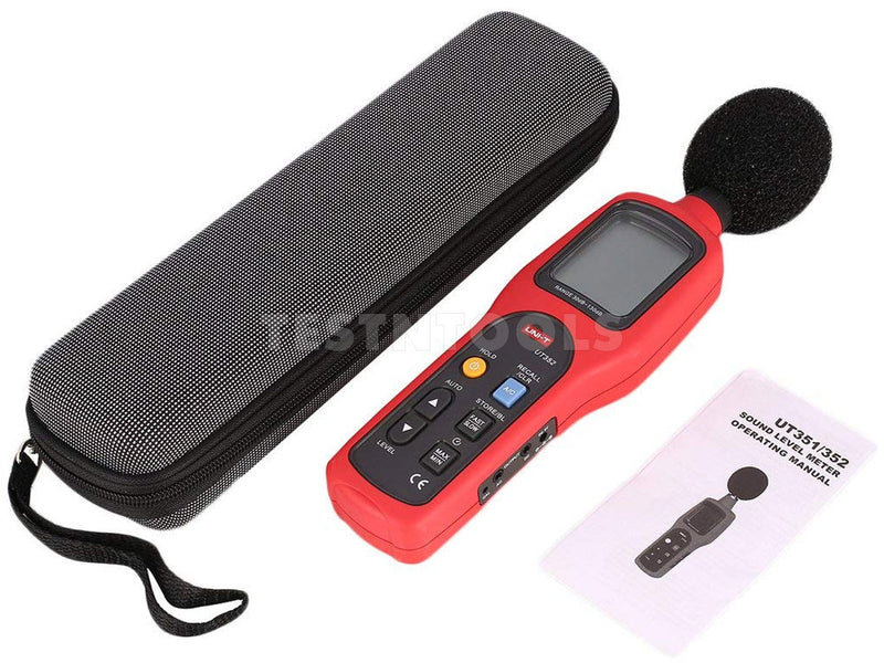 UNI-T Professional Sound Level Meter 30 to 130dB UT352