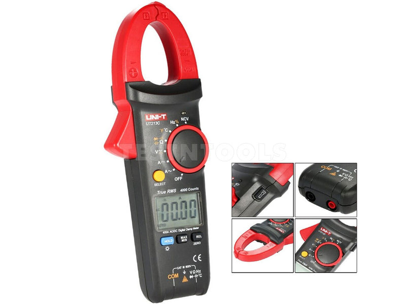 UNI-T True RMS Digital Clamp Meter 400A UT213C