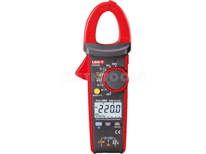 UNI-T True RMS Digital Clamp Meter 600A UT216C