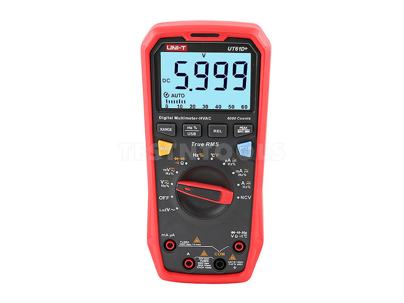 UNI-T True RMS Digital Multimeter UT61D+