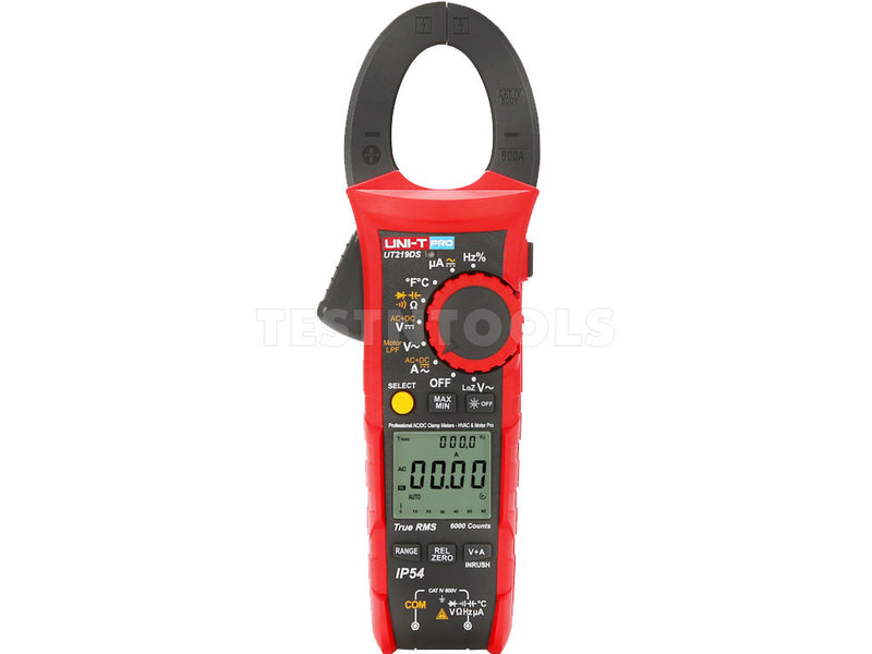 UNI-T True RMS Professional Clamp Meter With LoZ 600A AC DC UT219DS