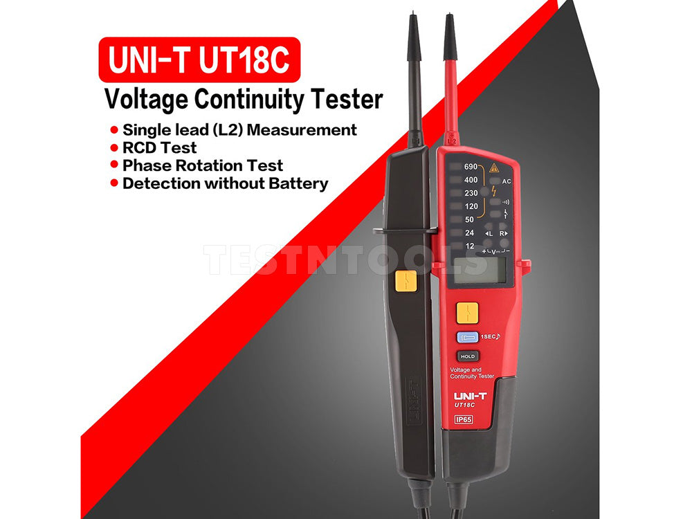 UNI-T Voltage And Continuity Tester UT18C — Testntools