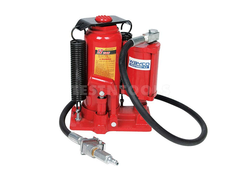 Wayco Air Hydraulic Bottle Jack 12 Ton JACB-W1465