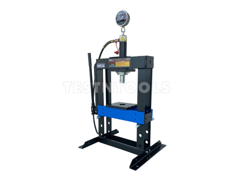 Wayco Hydraulic Press with Hand Pump 10 Ton PREH-W1311
