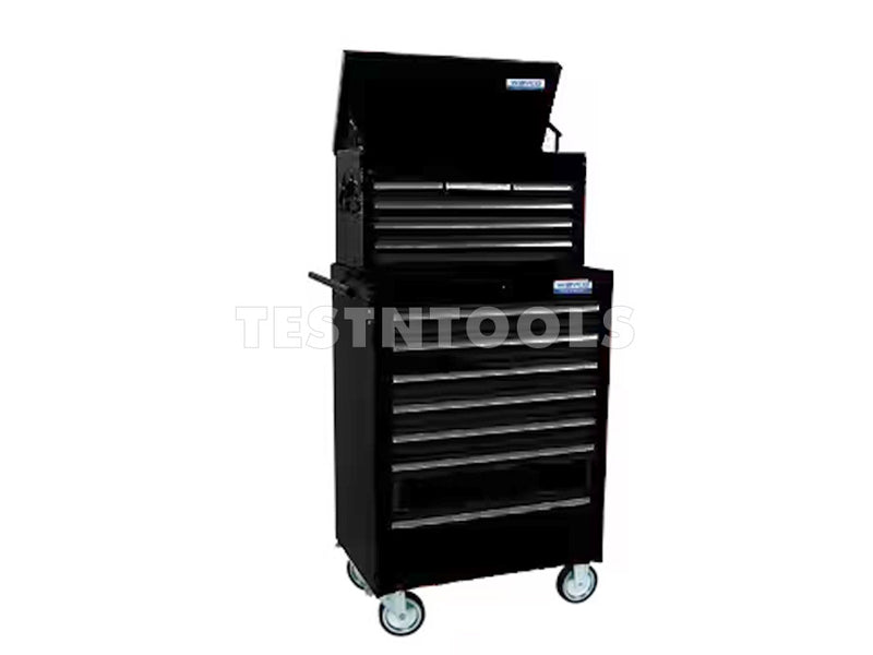 Wayco Tool Rolling Cabinet 7 Drawer Black TOCR-W1758B