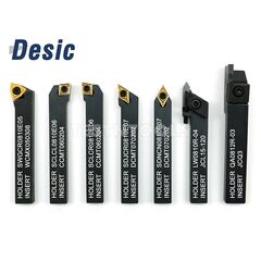 DESIC INDEXABLE TURNING TOOL SET 08MM 7 PIECE