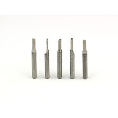 DESIC SOLID CARBIDE HALF STRAIGHT CNC ROUTER BIT  3.175 X 2.0 X 8MM 5 PACK