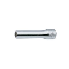 KOKEN DEEP SOCKET 1/4" DRIVE 1/2" X 50MM LONG 12PT 2305A16