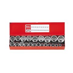 KOKEN SOCKET SET 1/2" DRIVE 10MM - 32MM 12PT 22 PIECE 4251M