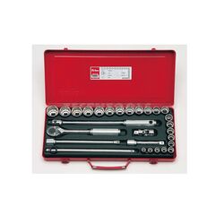 KOKEN SOCKET SET 1/2" DRIVE 10MM - 32MM 12PT 28 PIECE 4241M