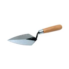 MARSHALLTOWN QLT POINTING TROWEL WOOD HANDLE 140MM X 70MM MT95