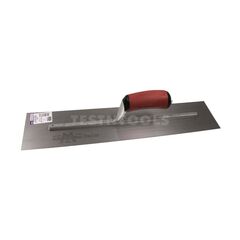 MARSHALLTOWN CARBON STEEL FINISHING TROWEL DURASOFT HANDLE 450MM X 100MM MTMXS81D