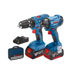 BOSCH 18V 2PC 4.0AH COMBO KIT GSB+GDR 0615990M1E