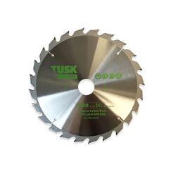 TUSK TUNGSTEN CARBIDE BLADE FOR TIMBER 210MM TTBH21024T