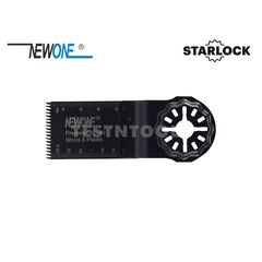 NEWONE STARLOCK TYPE MULTI-TOOL BLADE HCS PRECISION FOR WOOD AND PLASTIC 32 X 40MM