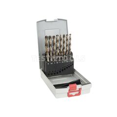 BOSCH METAL DRILL BIT SET 1 - 10MM 19 PIECE