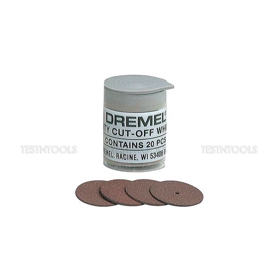 DREMEL HEAVY DUTY CUT-OFF WHEELS 23.8MM 20 PACK 420 2615000420