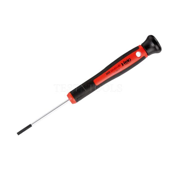 FELO 240 SERIES PRECISION SCREWDRIVER FLAT 3.0 X 200MM SCR-240-30200